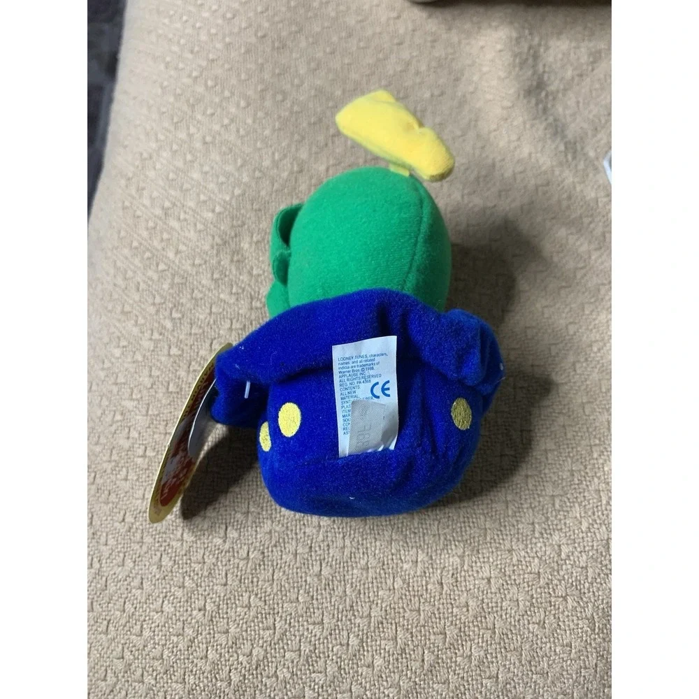 Vintage 90s Marvin‎ the Martian slam Me Plush Toy NWT Not Working